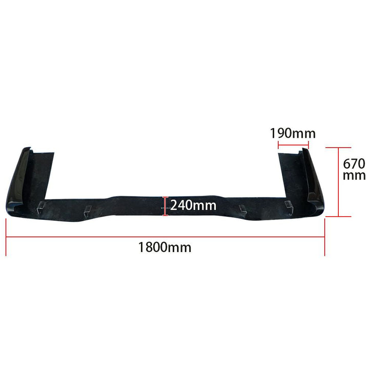 Origin Lab | Racing Line Under Panel for Nissan 180SX (240SX S13 Hatch) | Type 2