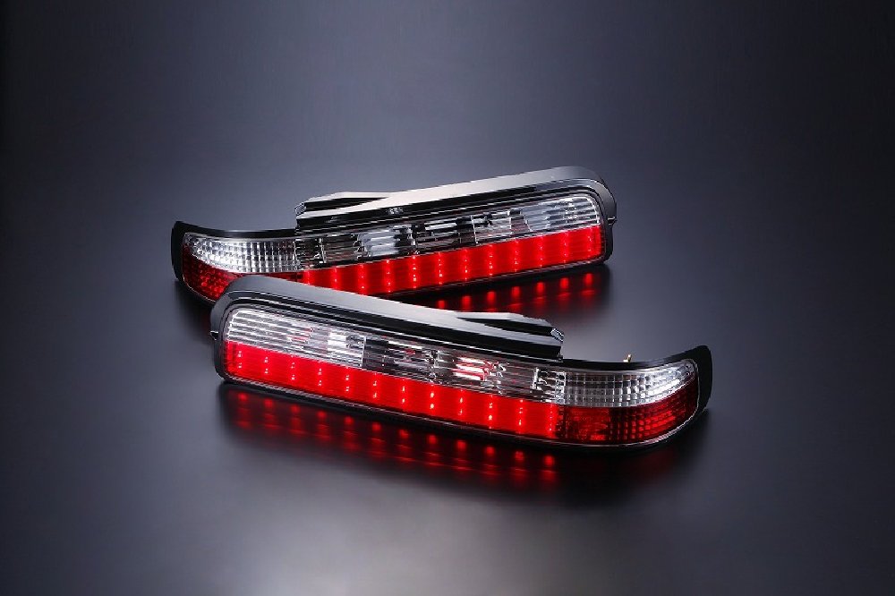 D-MAX | LED Crystal Taillight Set for Nissan Silvia S13
