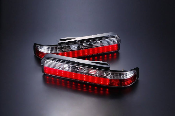 D-MAX | LED Crystal Taillight Set for Nissan Silvia S13