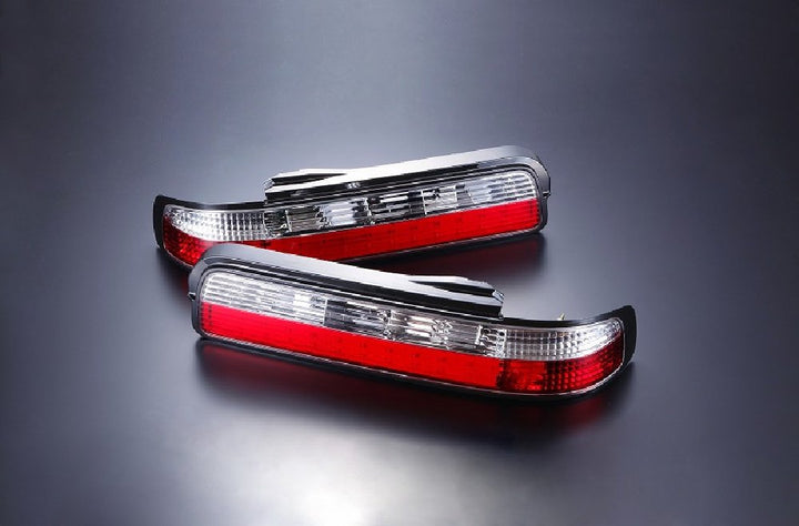 D-MAX | LED Crystal Taillight Set for Nissan Silvia S13