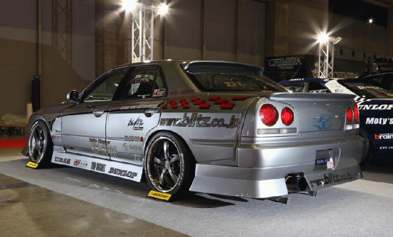 URAS | D1 SPEC2 Body Kit for Nissan Skyline R34 (4-Door)