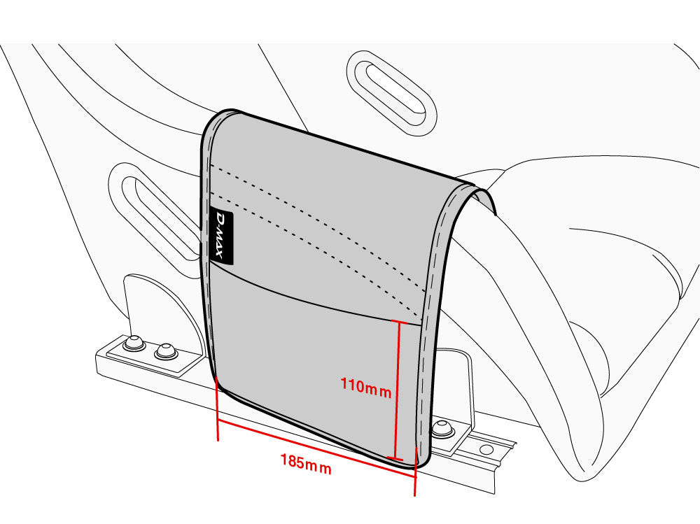 D-MAX | Side Pocket Pad for Sport Seats