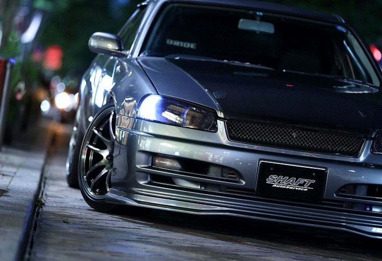 URAS | GT Lip FRP for Nissan Skyline R34 – Parts From Japan
