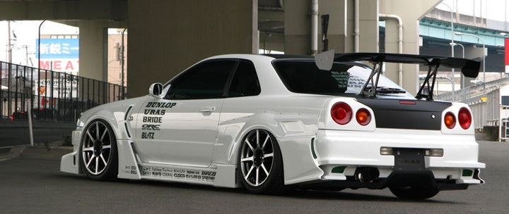URAS | Type-GT Body Kit for Nissan R34 Skyline 2 Door