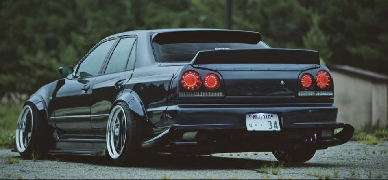 URAS | Type-GT Body Kit for Nissan R34 Skyline 4 Door