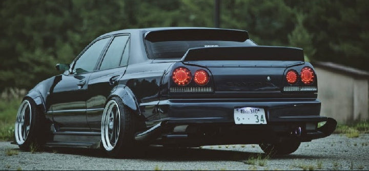 URAS | Type-GT Body Kit for Nissan R34 Skyline 4 Door