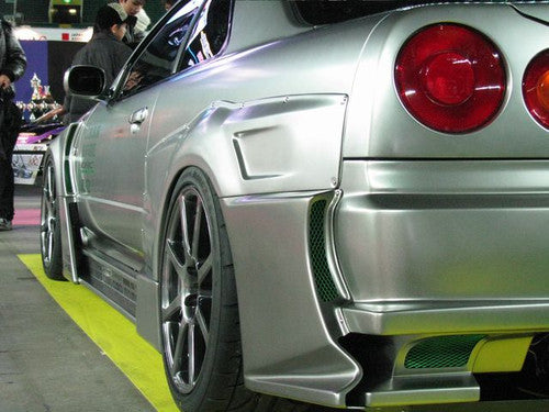 URAS | Type-GT 12-Piece Fender Kit for Nissan R34 Skyline 2 Door