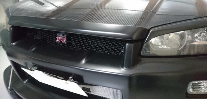 URAS | Type-R Hood Lip for Nissan R34 Skyline