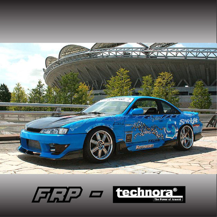 Wise Square | D1 Spec Front Bumper + Front Lip for Nissan Silvia S14 Kouki / 240SX