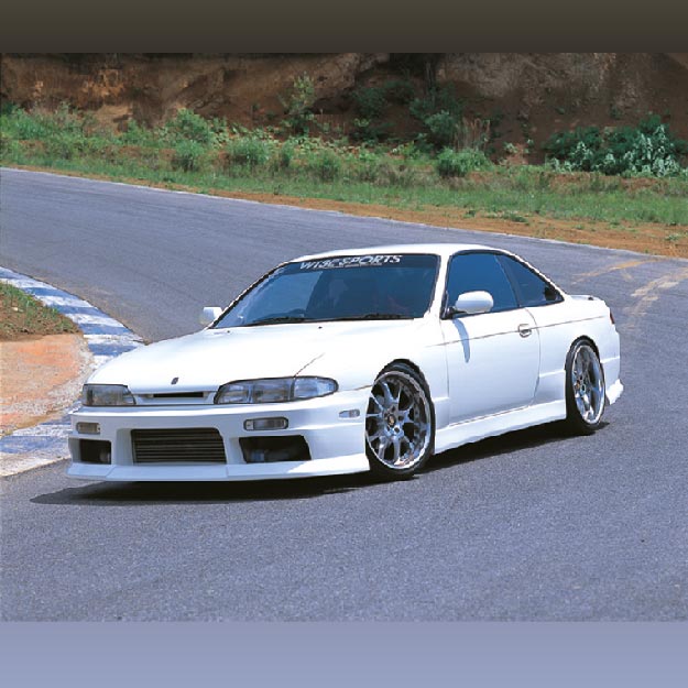 Wise Square | Type-A Front Bumper for Nissan Silvia S14 Zenki 240SX