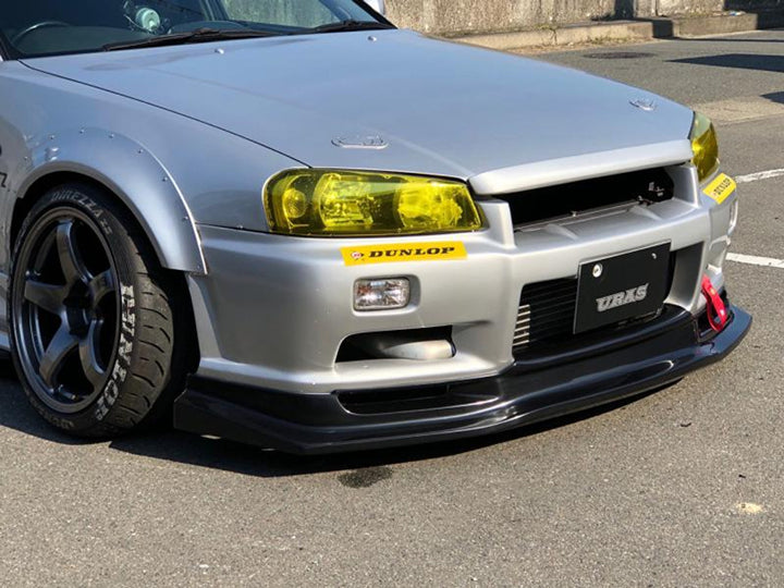 URAS | Type-R Option Front Lip for Nissan R34 Skyline