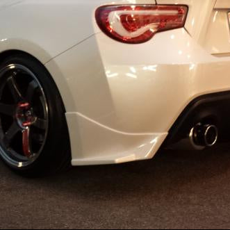 URAS | Sports Rear Spats Mud Guard for Subaru BRZ (ZD6)