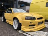 URAS Type-RR Body Kit for Nissan R34 Skyline (2-Door)