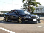 URAS Front Half Spoiler for Toyota JZX100 Chaser
