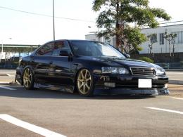 URAS Front Half Spoiler for Toyota JZX100 Chaser