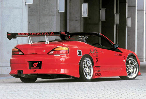URAS | Type-4 Rear Bumper for Nissan Silvia S15