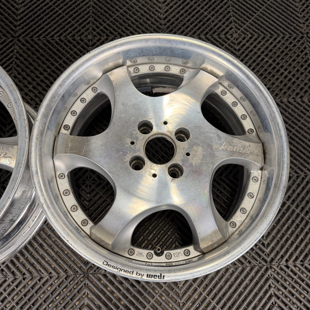 Weds Kranze Bazreia PAIR (2) | 4x100 | 16x7+20