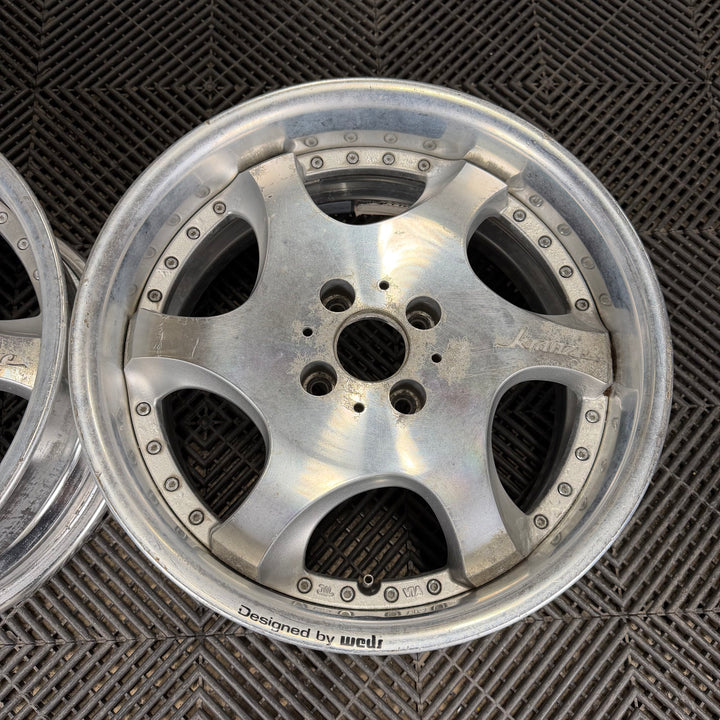 Weds Kranze Bazreia PAIR (2) | 4x100 | 16x7+20