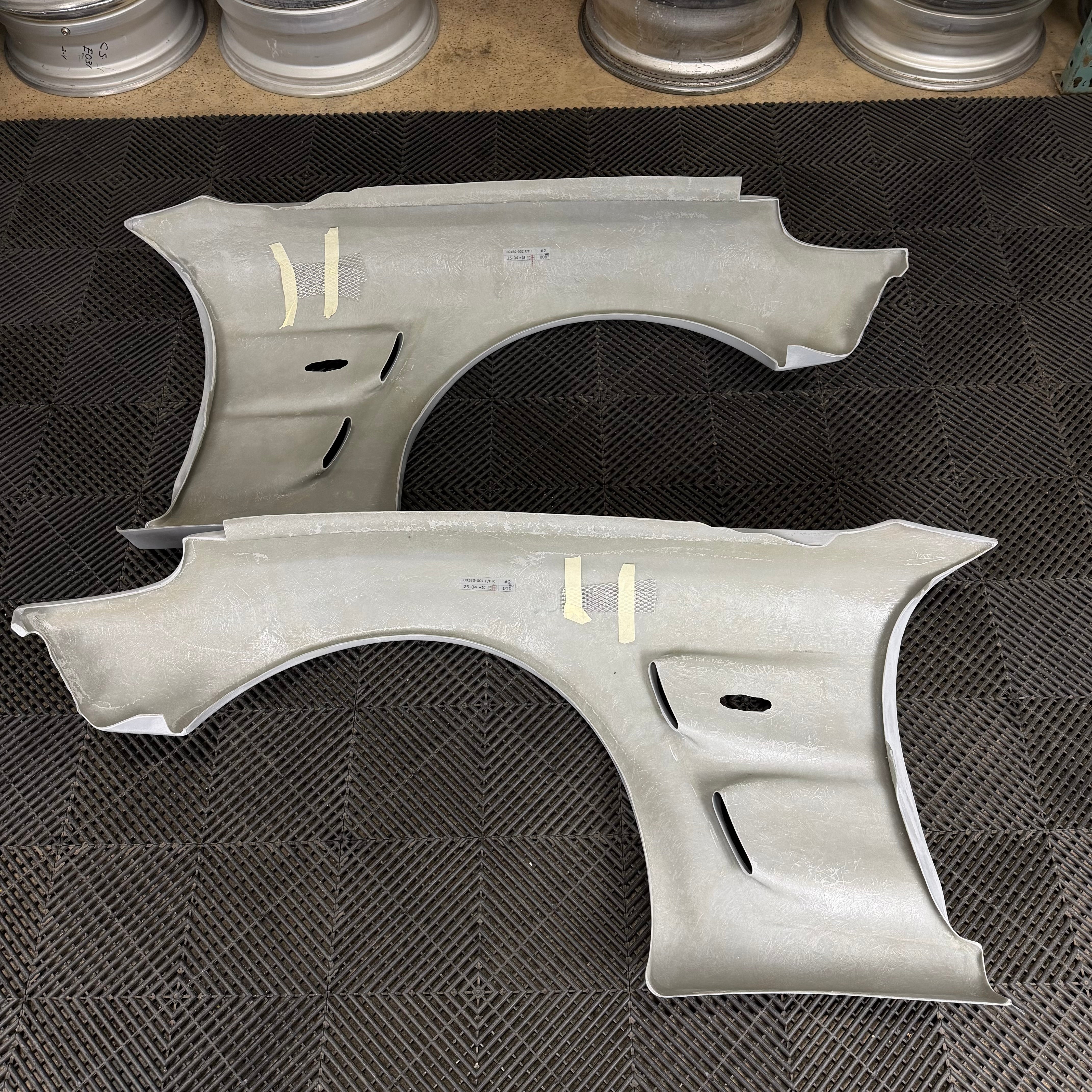 Origin Lab | Front Fenders +25mm for Mazda RX7 FD3S – Parts From Japan