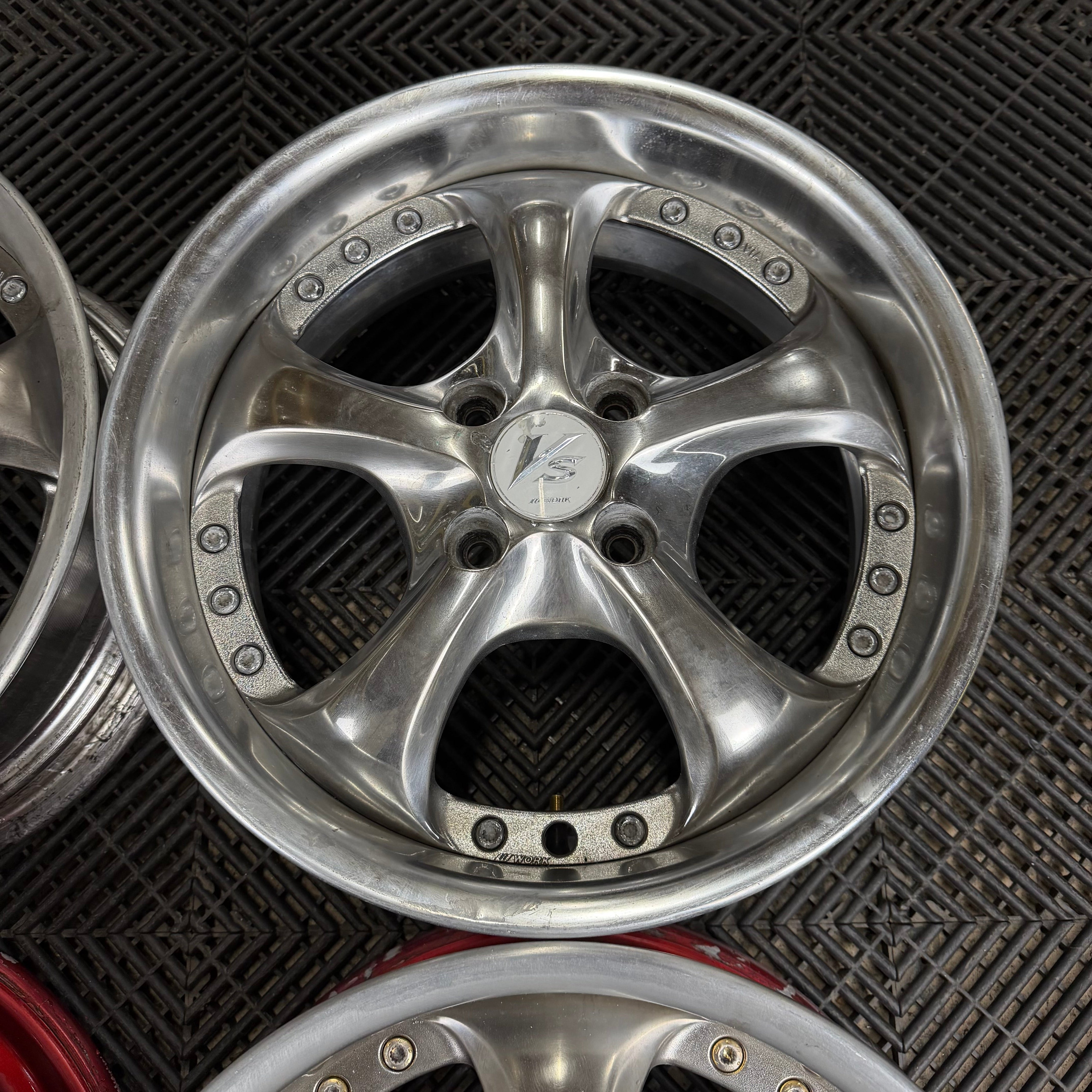 Work VS KF / 4x100 / 15x6 +32 & 15x6 +30 – Parts From Japan