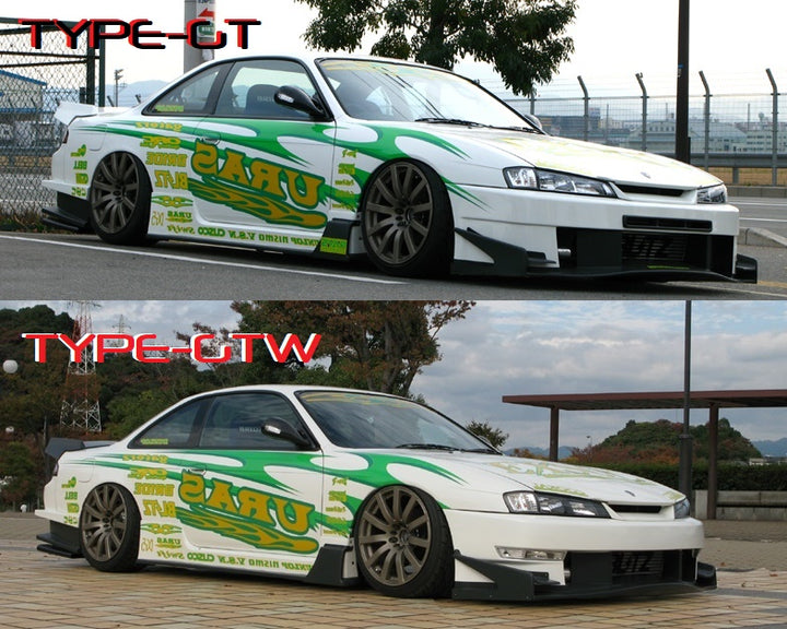 URAS | Type-GT Front Bumper for Nissan Silvia S14 Kouki 240SX