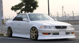 URAS Front Half Spoiler for Toyota JZX100 Mark II