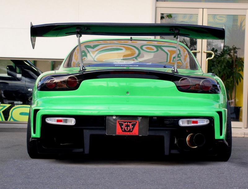 URAS | Type-GT Rear Bumper for Mazda RX7 FD3S