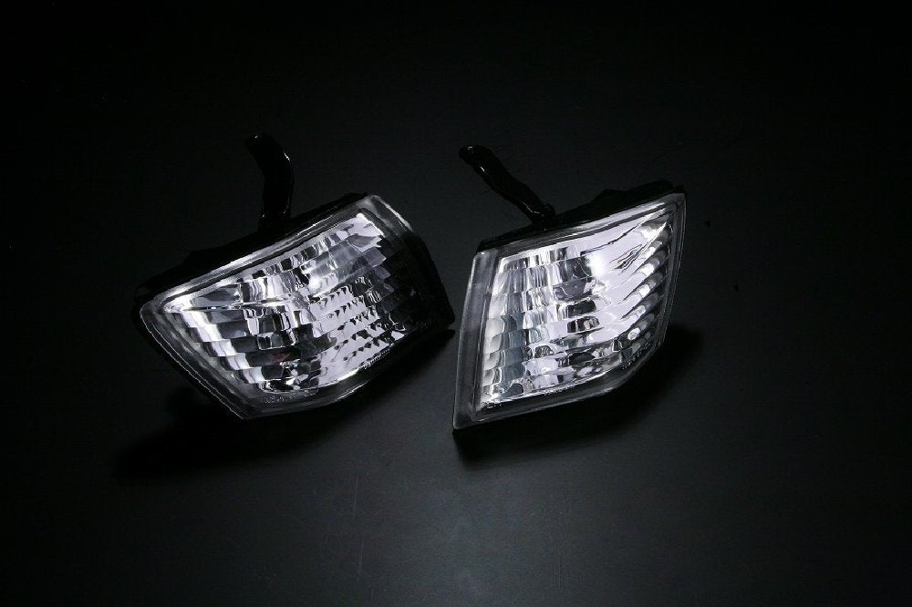 D-MAX | Clear Crystal Corner Light Set for Nissan Silvia S14 Kouki (240SX)