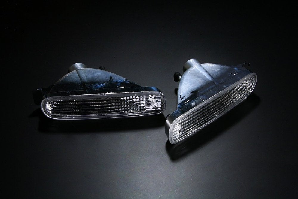 D-MAX | Clear Front Turn Signal Set for Nissan Silvia S14 Zenki (240SX)