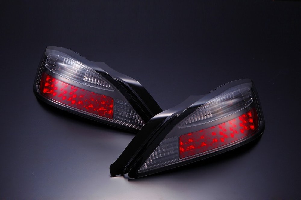 D-MAX | LED Tail Lights - Smoke for Nissan Silvia S15