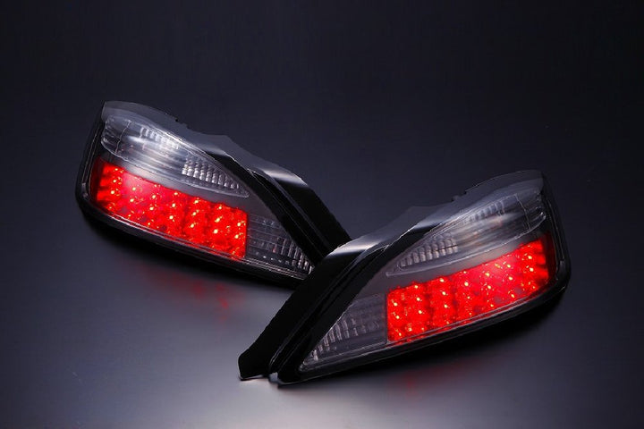 D-MAX | LED Tail Lights - Smoke for Nissan Silvia S15