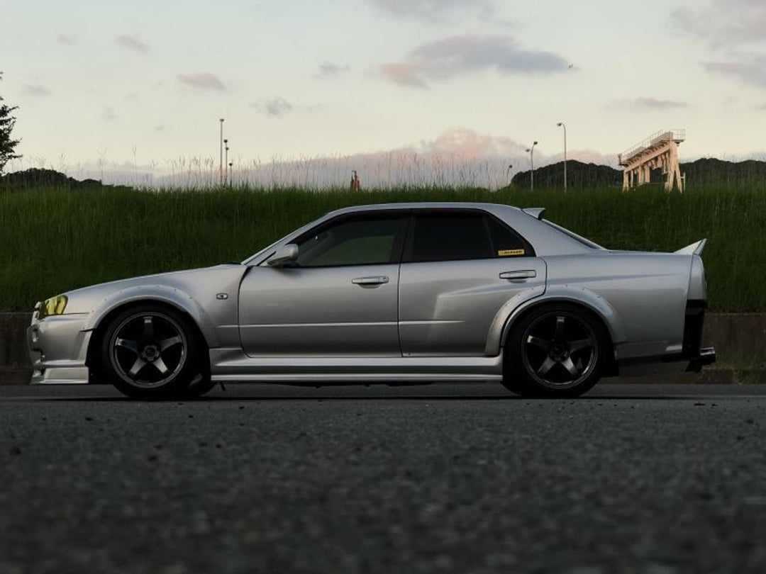 URAS | Back Panel Cover Rear Bumper for Nissan Skyline R34 4 Door