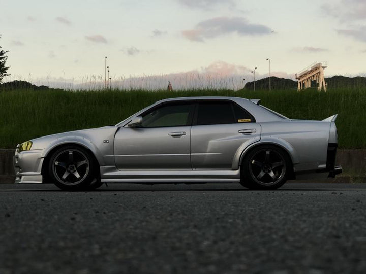 URAS | Back Panel Cover Rear Bumper for Nissan Skyline R34 4 Door