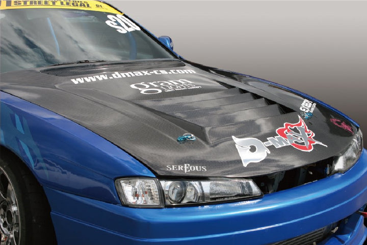D-MAX | D1SPEC Vented Hood for Nissan Silvia S14 Kouki (240SX)