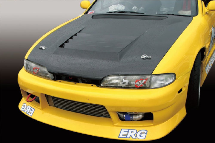 D-MAX | D1SPEC Vented Hood for Nissan Silvia S14 Zenki (240SX)