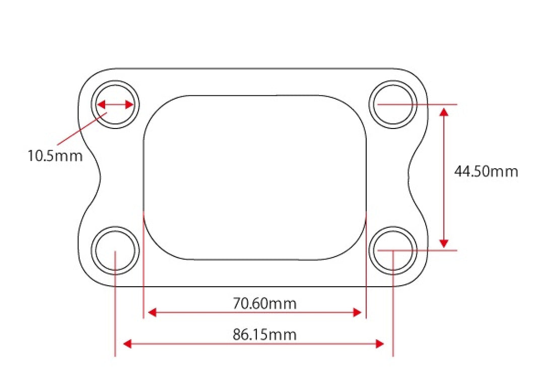 D-MAX | T3 Turbo Flange Metal Gasket
