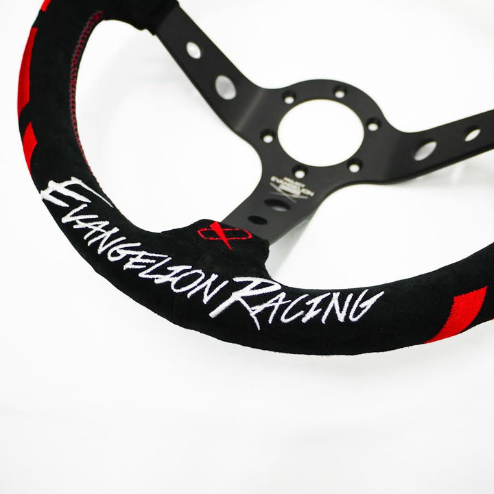 VERTEX x Evangelion Racing Collaboration Steering Wheel Version 3 (Nerv Model)  Limited Edition 330mm