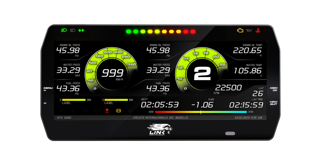 Link ECU | LINK MXT Strada 10" Dash - Street Edition (100-0176)