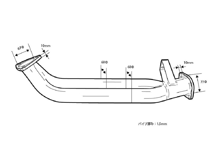 D-MAX | Dual Front Pipe for Nissan 180SX / Silvia S13 / S14 / S15 SR20DET