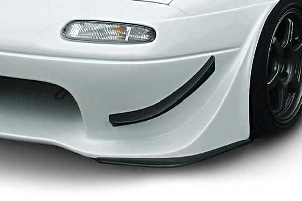 Garage Vary | Canards N-Zero for - Carbon Fiber for Mazda MX5 NA (Miata)