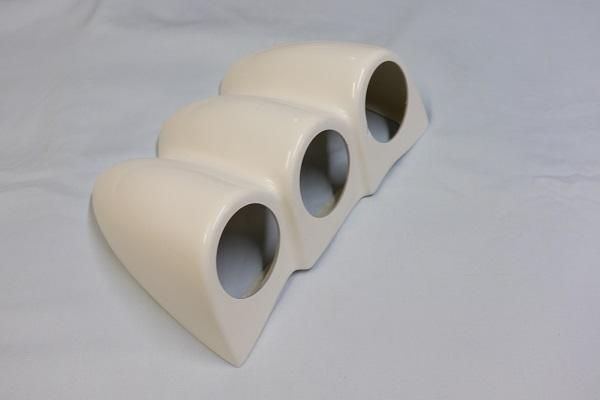 Garage Vary | Triple Gauge Panel - Carbon Fiber for Mazda MX5 NB (Miata)