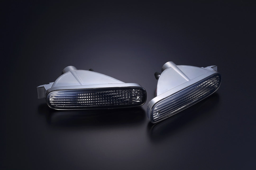 D-MAX | Smoke Front Turn Signal Set for Nissan Silvia S14 Zenki (240SX)