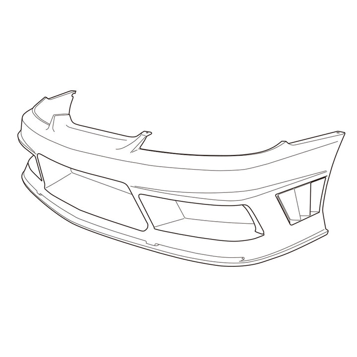 D-MAX | Racing Spec Front Bumper for Nissan Silvia S15