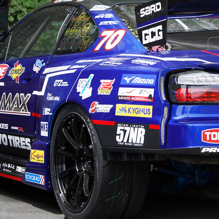 D-MAX | Racing Spec 65mm Rear Fender Set for Nissan Silvia S15