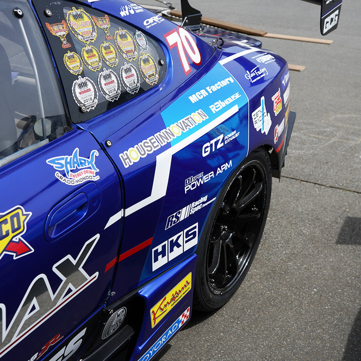 D-MAX | Racing Spec 65mm Rear Fender Set for Nissan Silvia S15