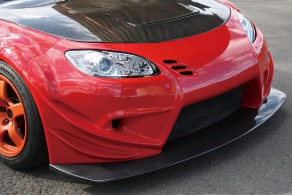 Garage Vary | Front T-N/S for Lip Spoiler - Carbon Fiber for Mazda MX5 NC3 (Miata)