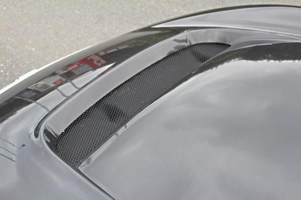 Garage Vary | Aero Hood(with Mesh) 1.5L Plain-Weave Carbon Fiber for Mazda MX5 ND (Miata)