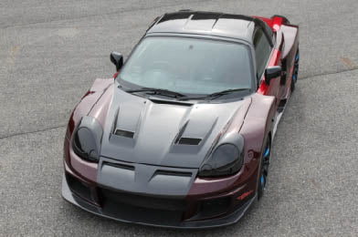 TRIAL | Wide Body Hood (FRP) for Toyota MR-S / MR2 Spyder (ZZW30)