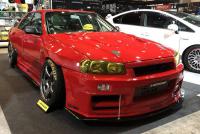 URAS | Type-RZ 75mm Front Fenders for Nissan R34 Skyline 2Dr/4Dr