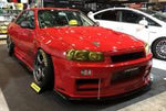 URAS Type-RZ Fenders for Nissan R34 Skyline (4-Door)